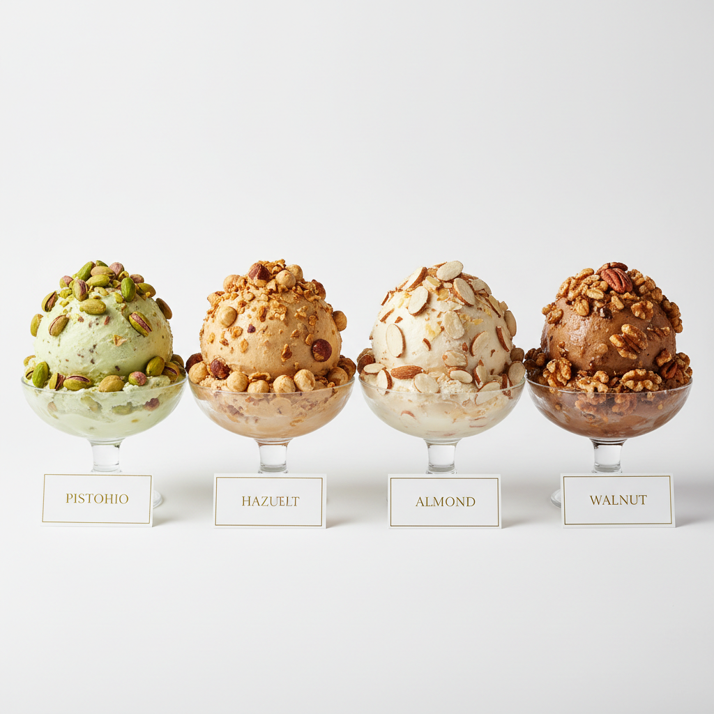 Ice Cream with Nuts