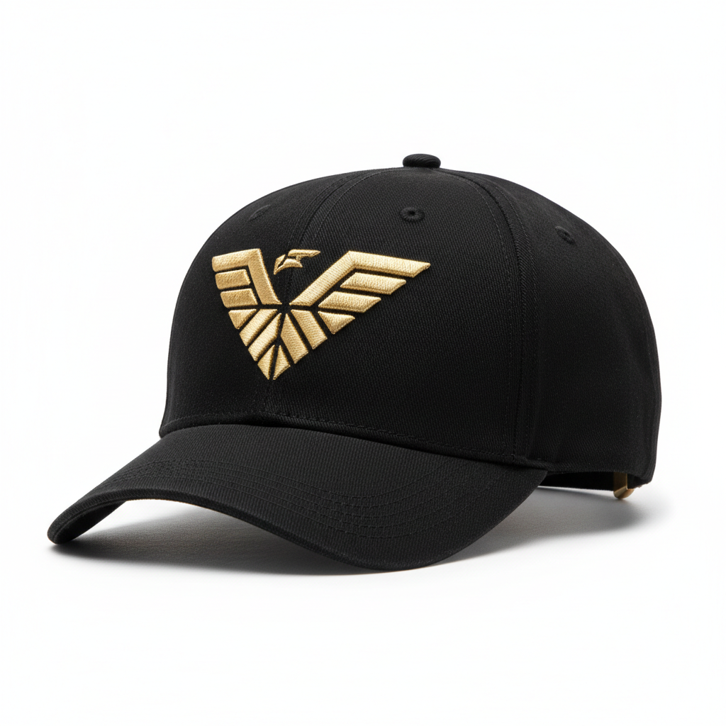 Black Luxury Men's Cap