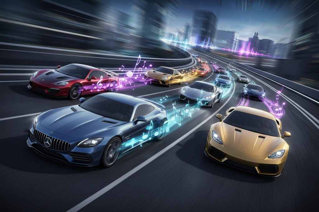 Луксозни автомобили Mercedes Porsche